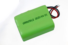 7.2V 650mAh 礦下設備鎳氫電池